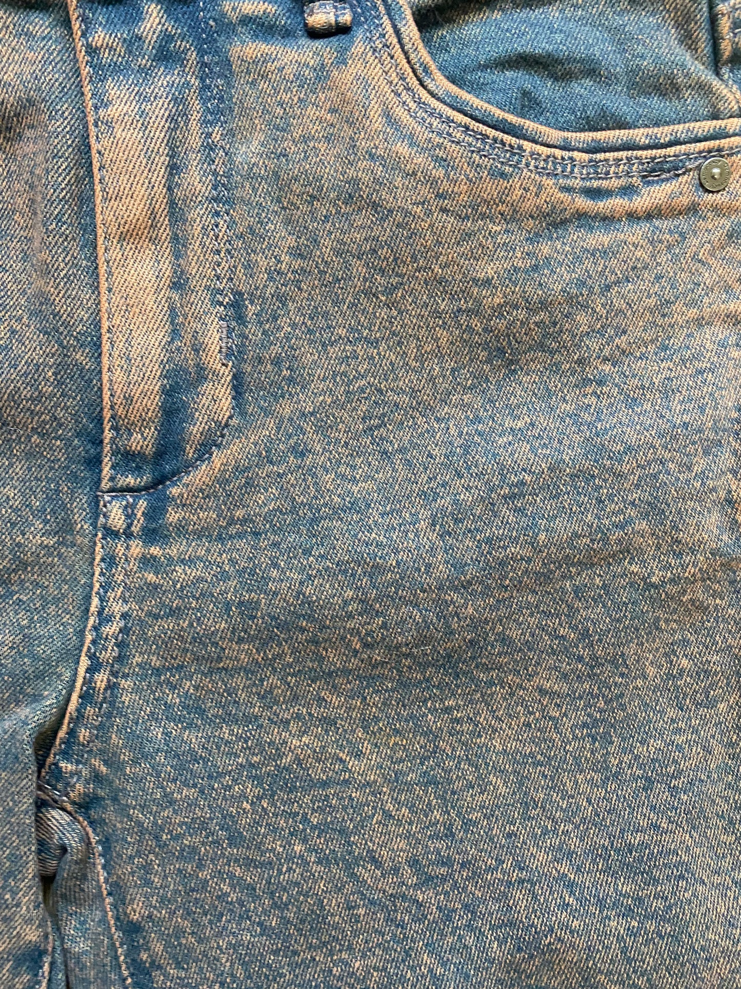 Shape support rust color Jeans