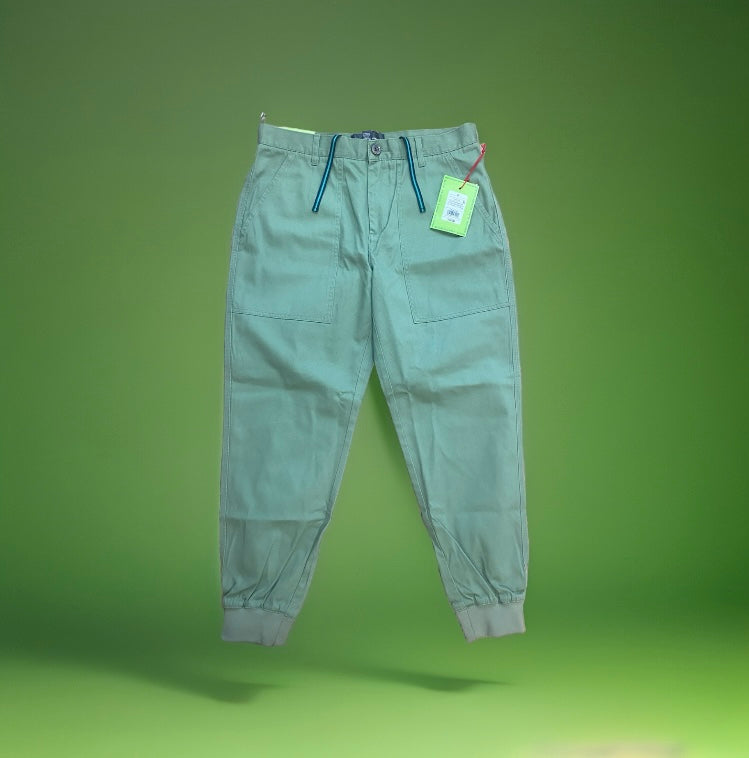 Green jogger pants