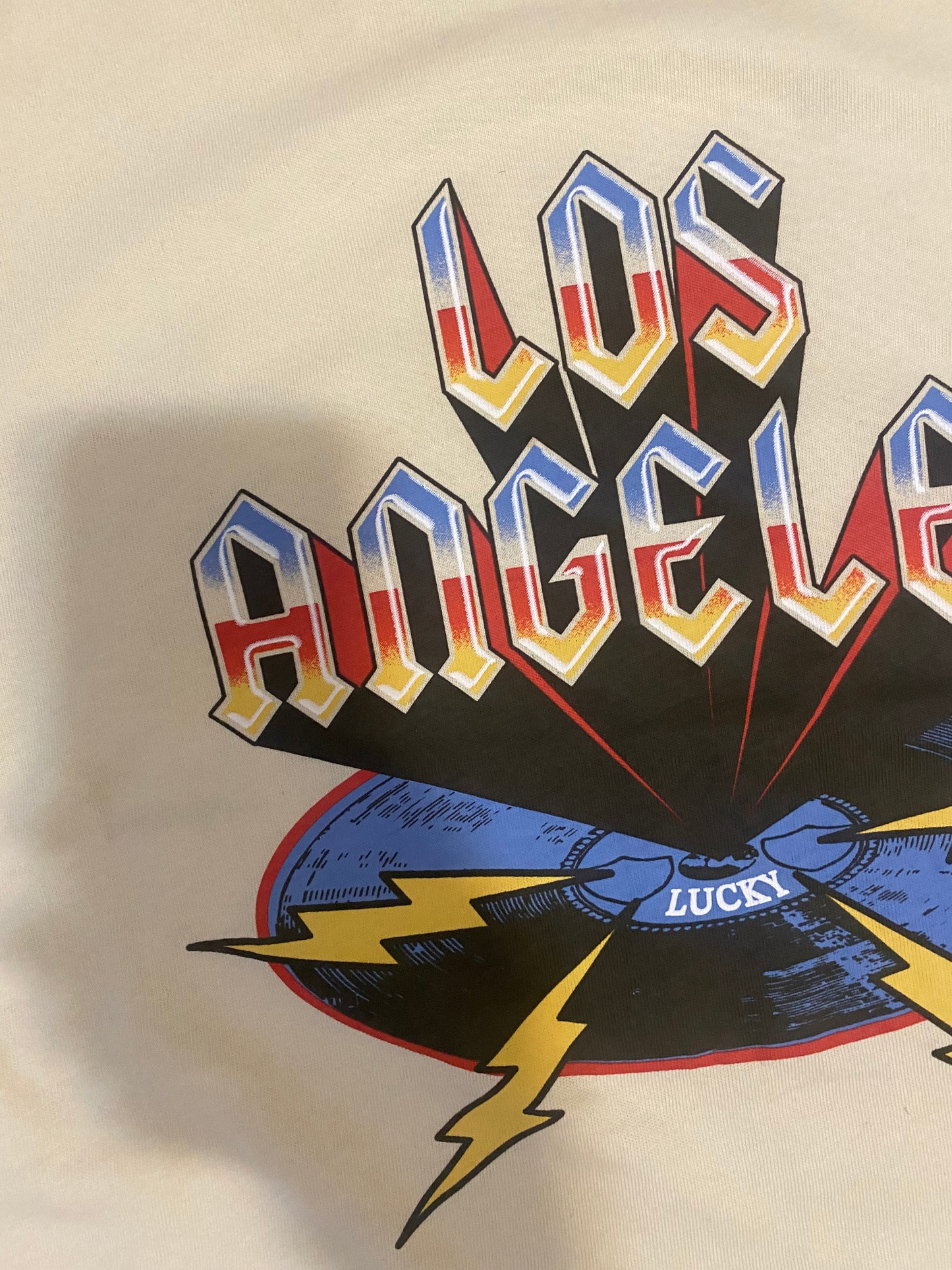 Los Angeles graphic t shirt