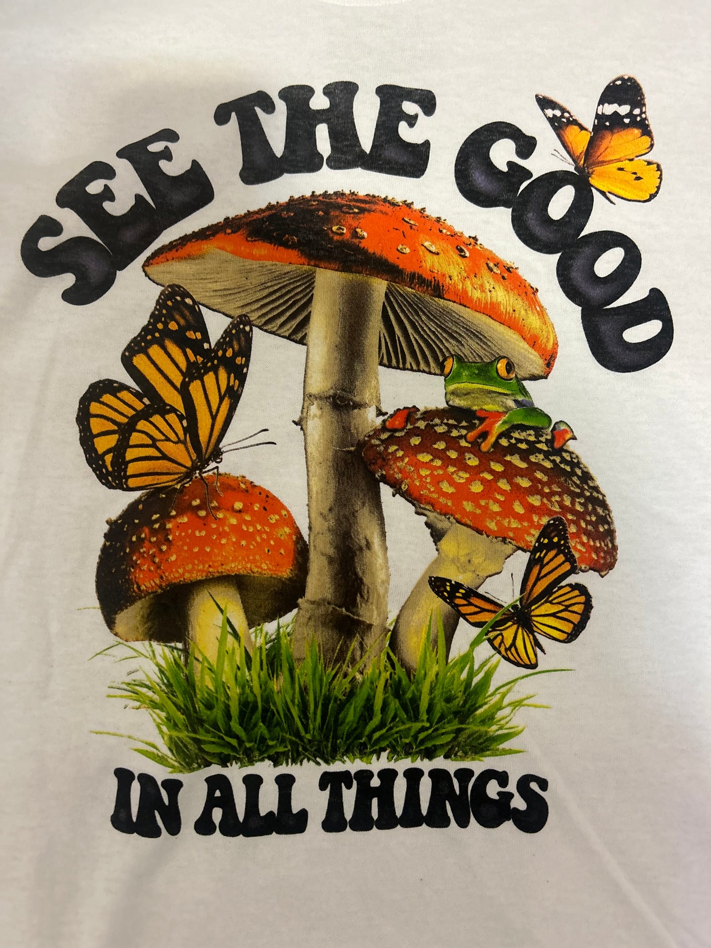 Mushroom T-Shirt(White)