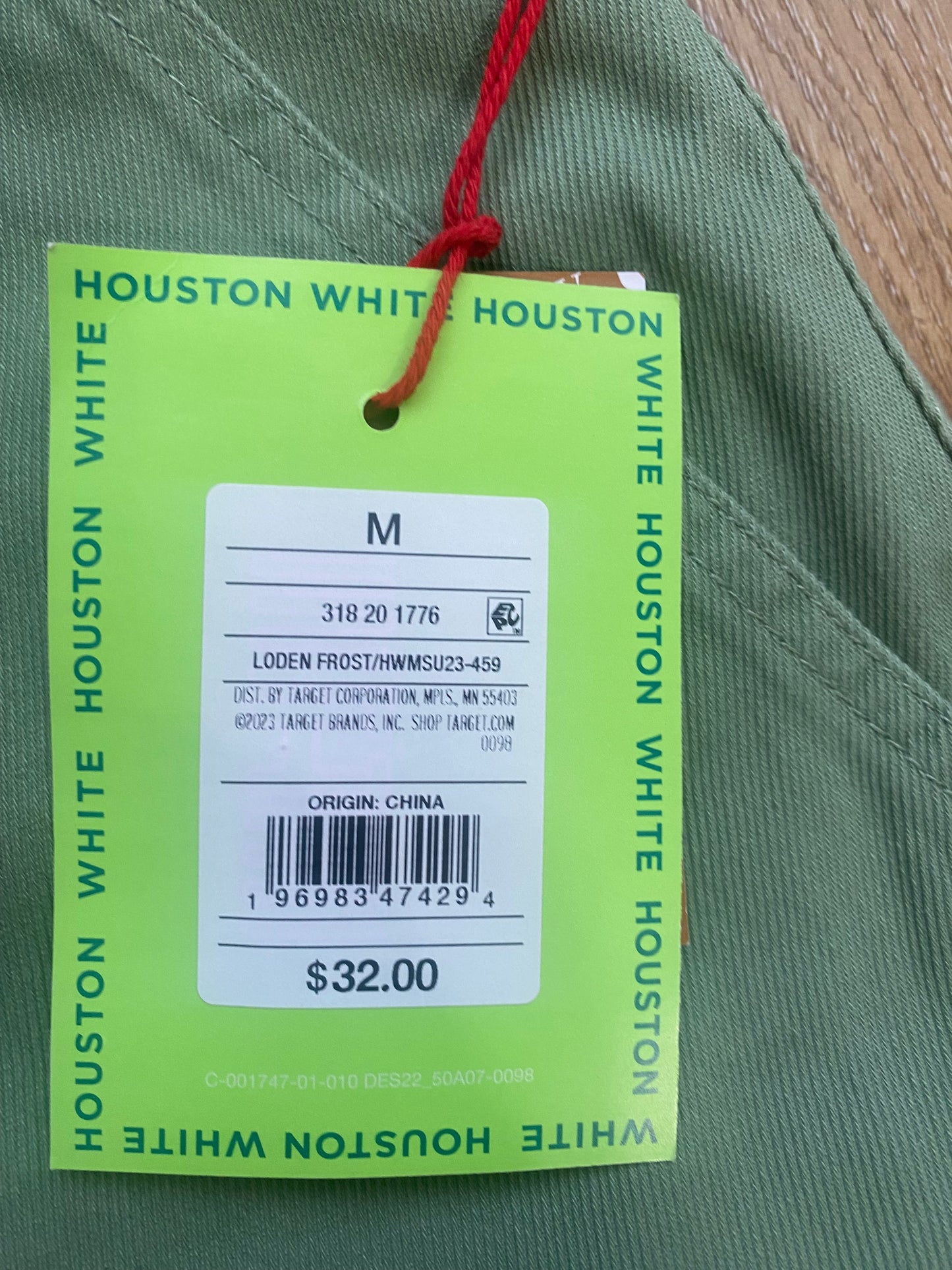 Green jogger pants