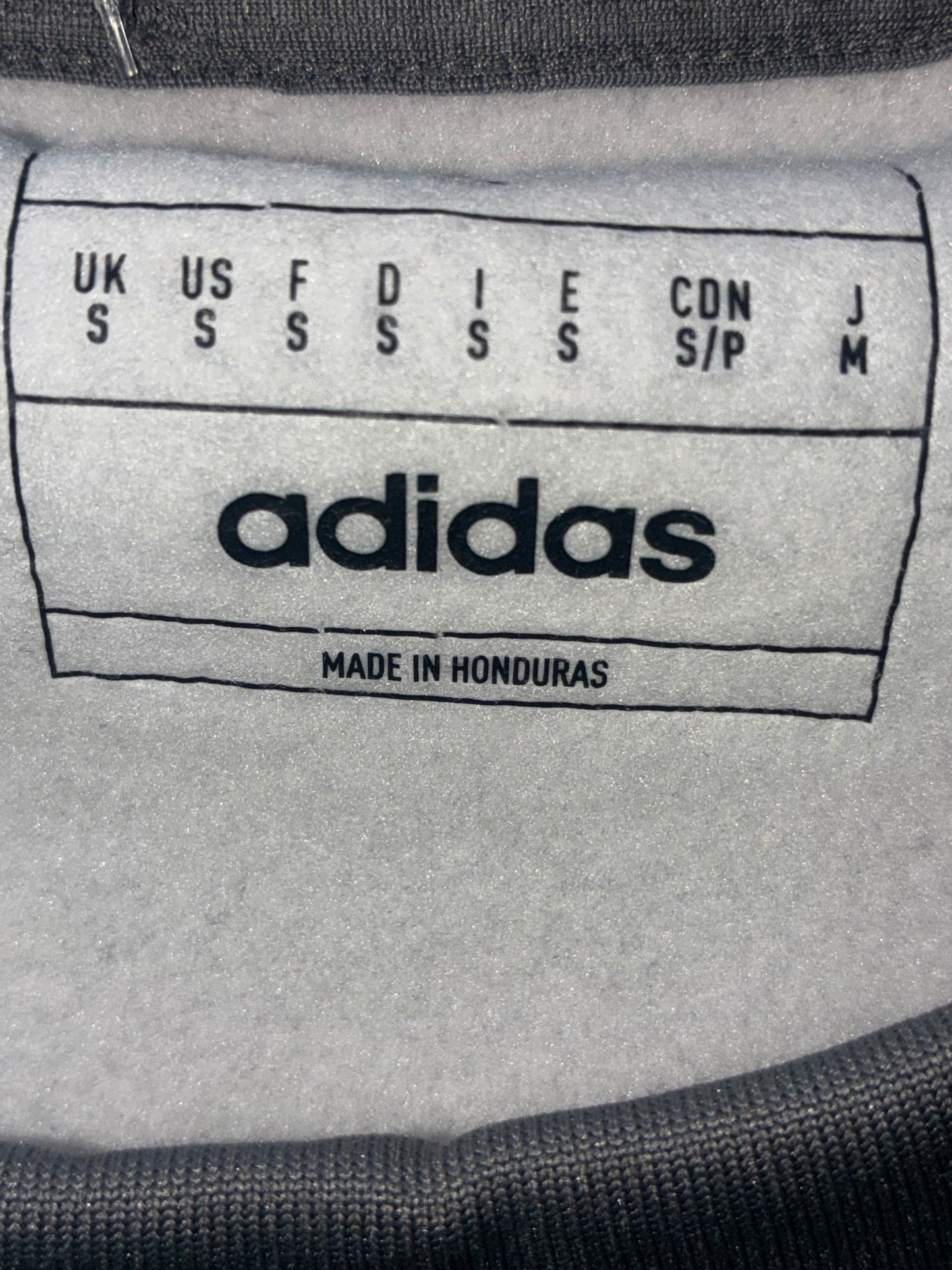 Adidas M TEAM CREW Gray & White Sweater – Classic Athletic Pullover