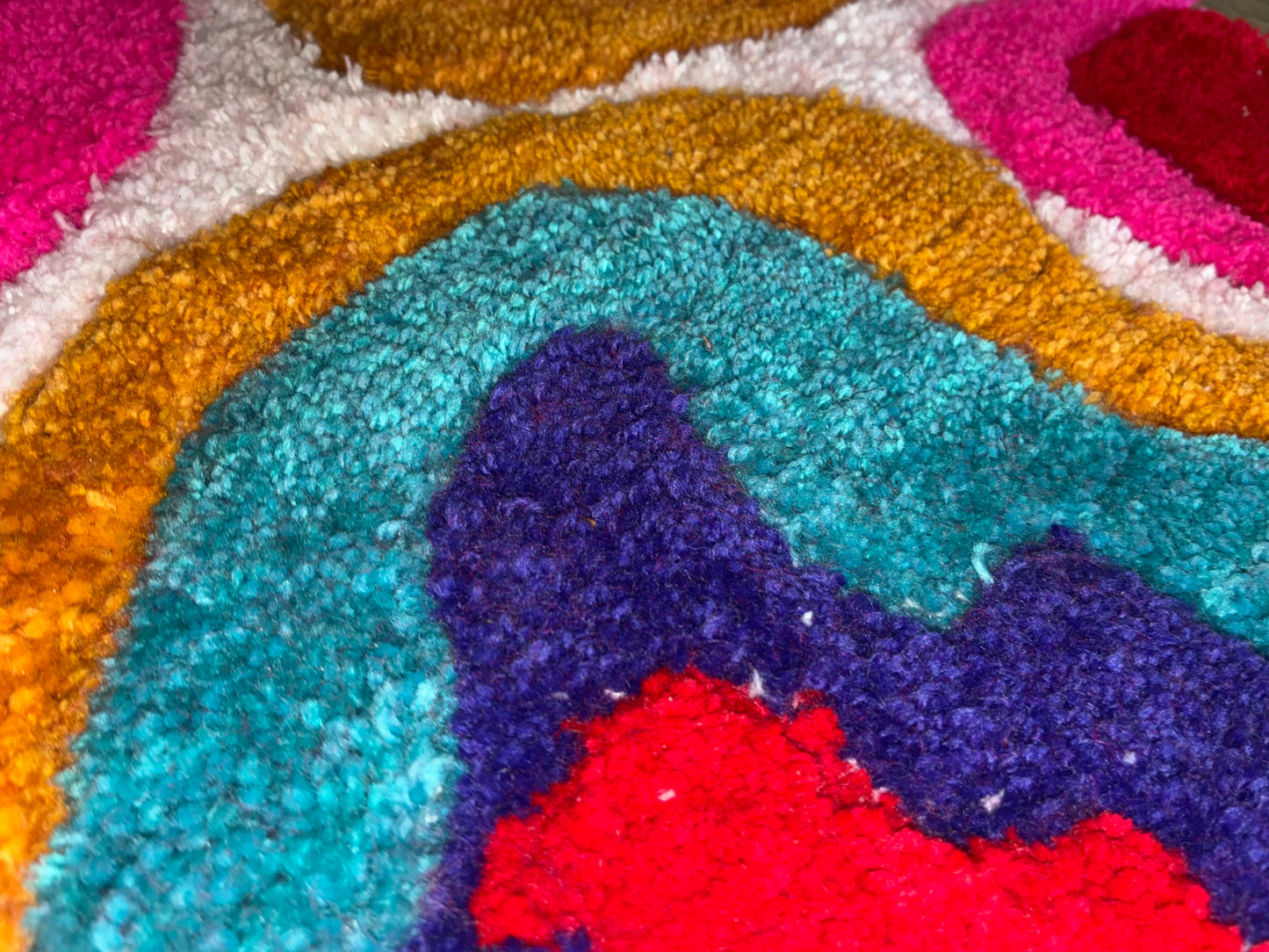 Hand made area rug