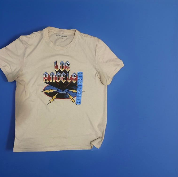 Los Angeles graphic t shirt