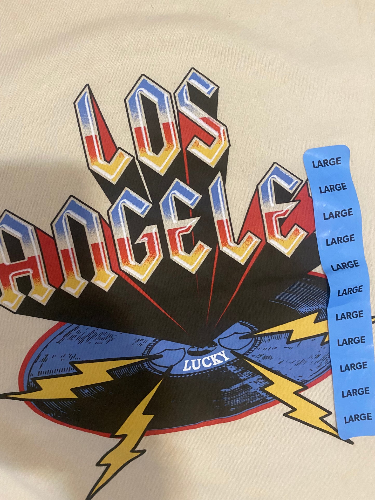 Los Angeles graphic t shirt