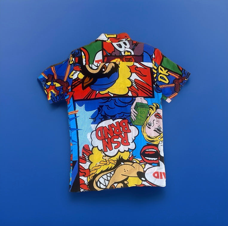 Trapstar “Reason” button up shirt