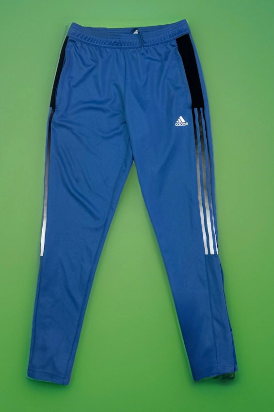 Blue Adidas sweatpants