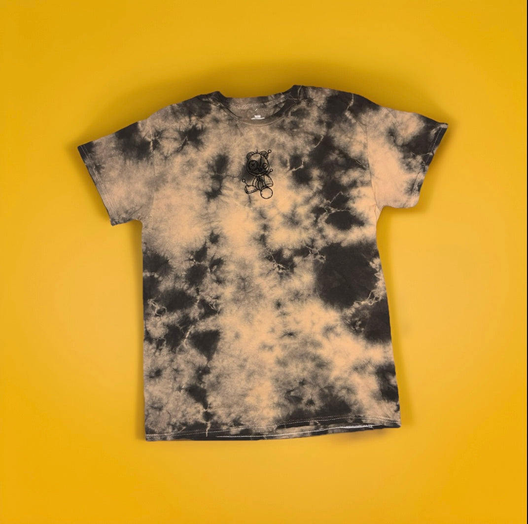 Teddy bear tye dye t shirt