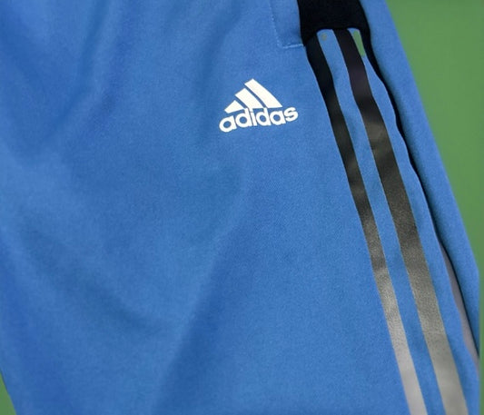 Blue Adidas sweatpants
