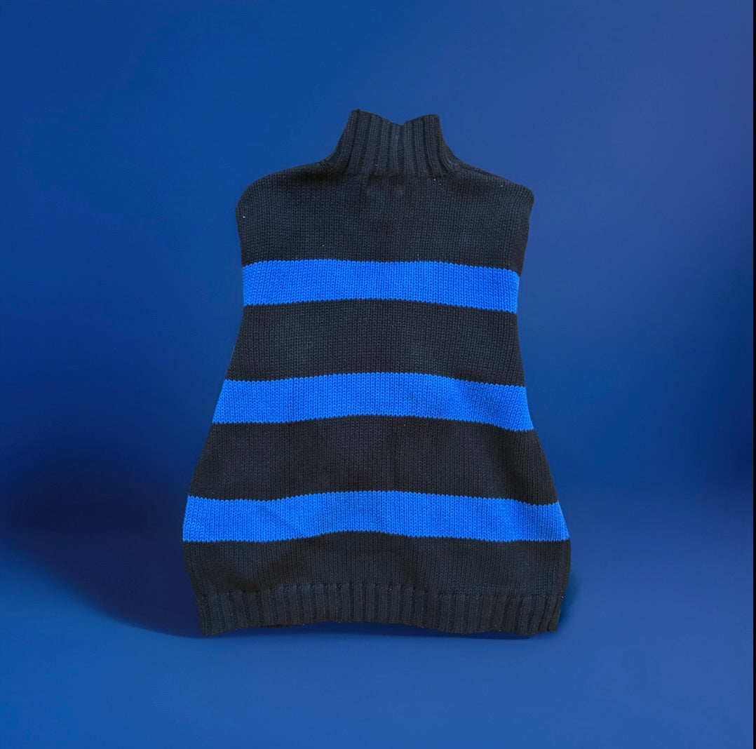 Striped turtle neck(sweater)