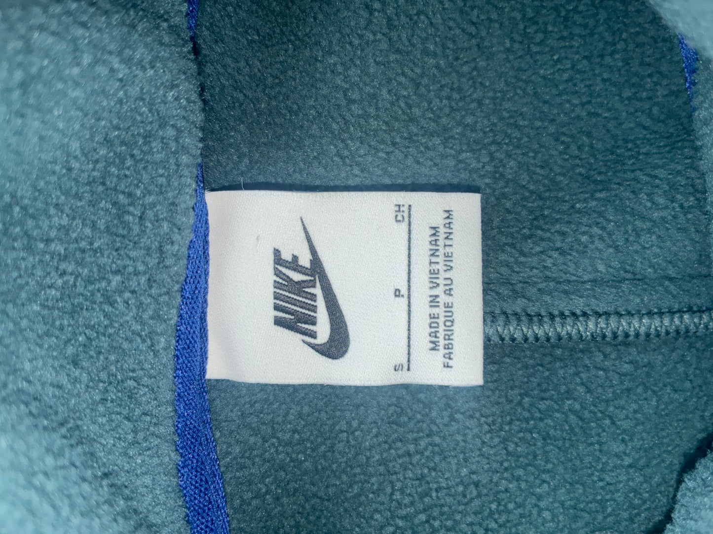 Nike Fleece Half-Zip Pullover Sweatshirt (Men’s Small) – Forest Green