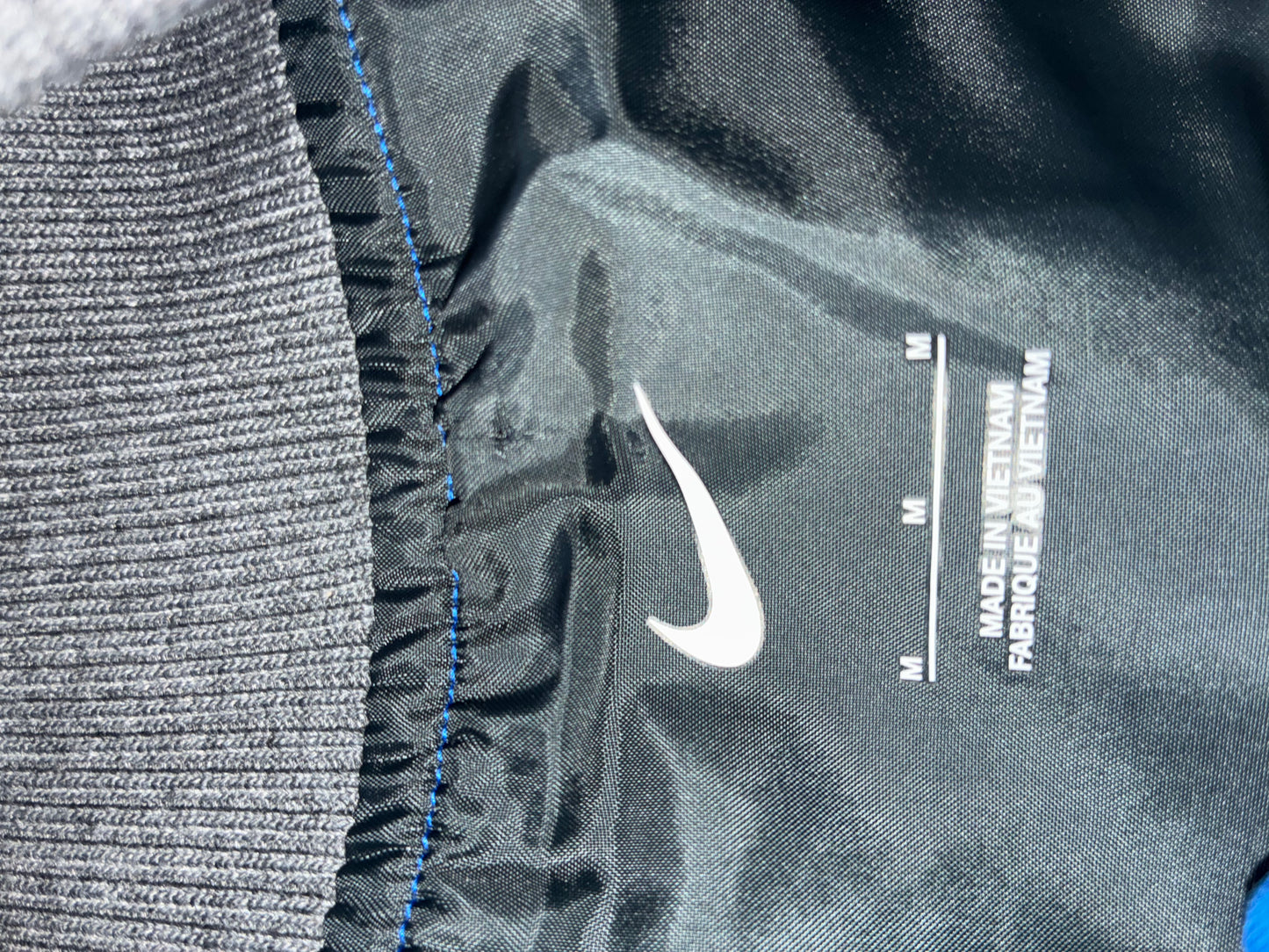 Nike Blue & Grey Football Coach Jacket