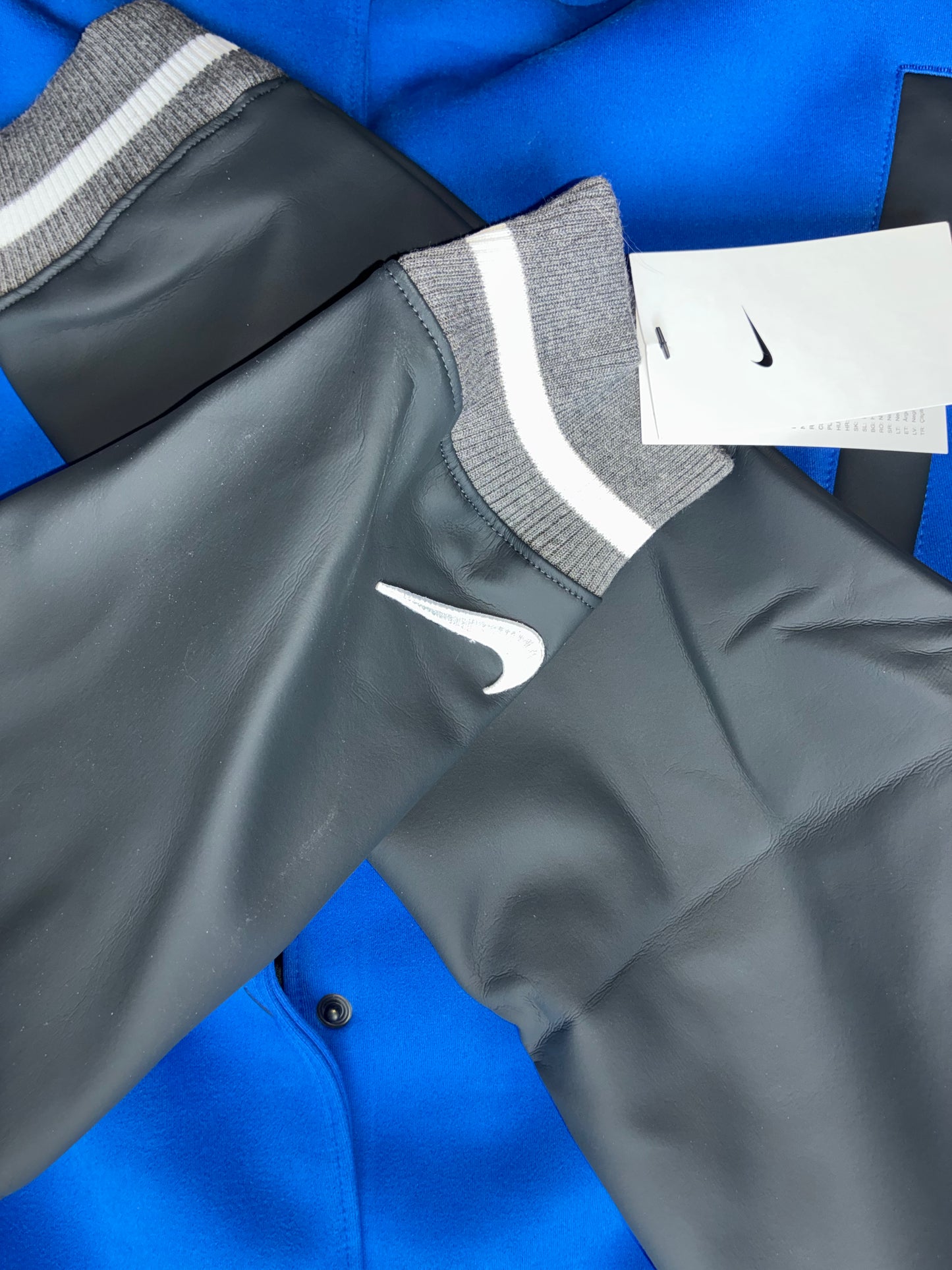 Nike Blue & Grey Football Coach Jacket