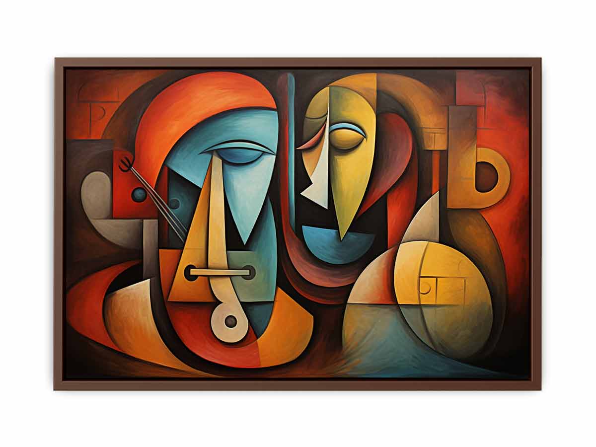 Cubism Art Canvas Art Print