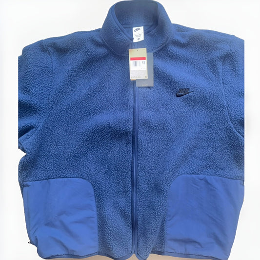 Blue Large Nike fleece baggy fit