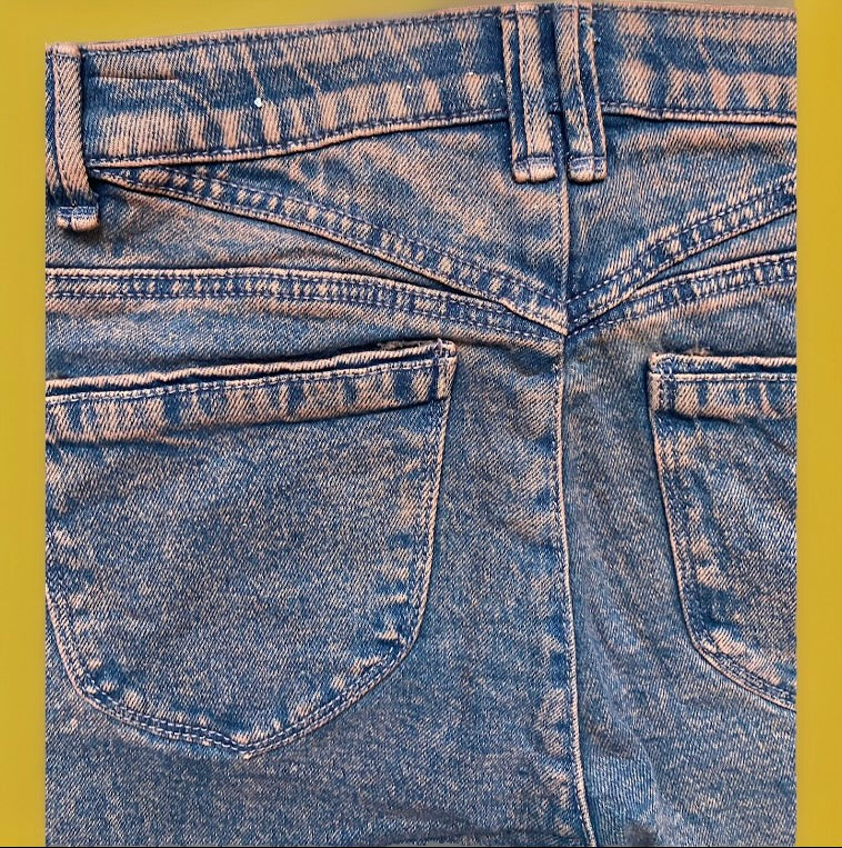 Shape support rust color Jeans