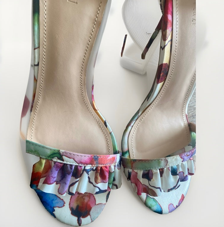 Forever 21 floral heels