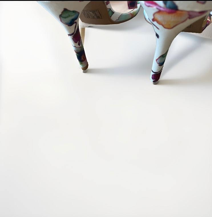 Forever 21 floral heels