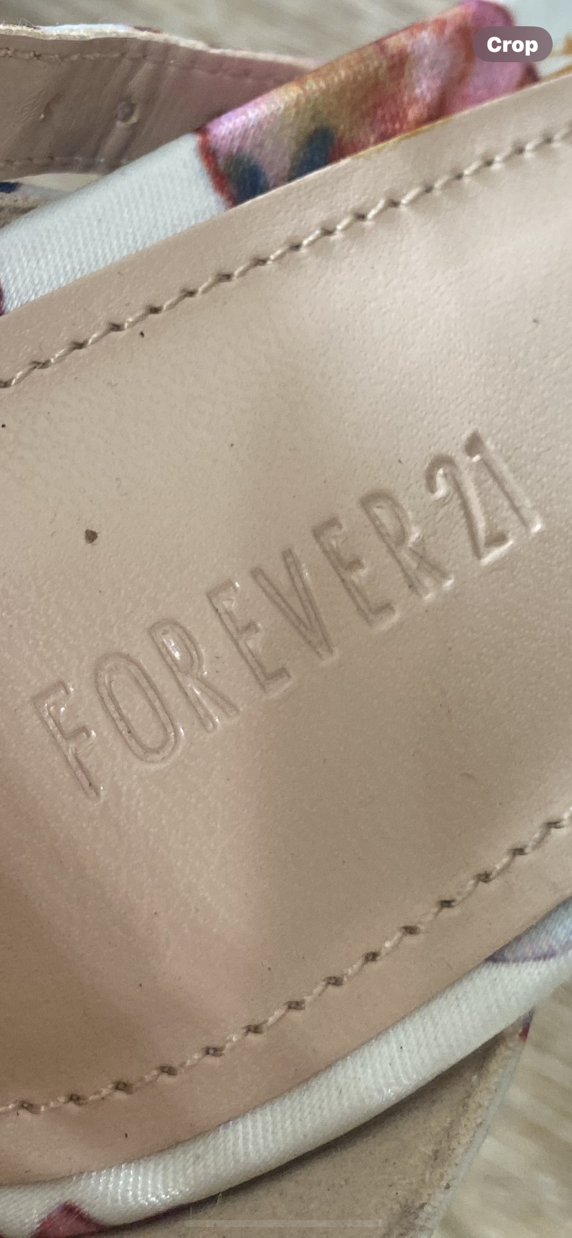 Forever 21 floral heels