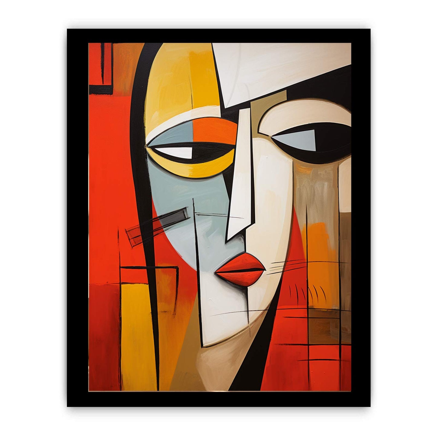 Contermporary Art Canvas Art Print