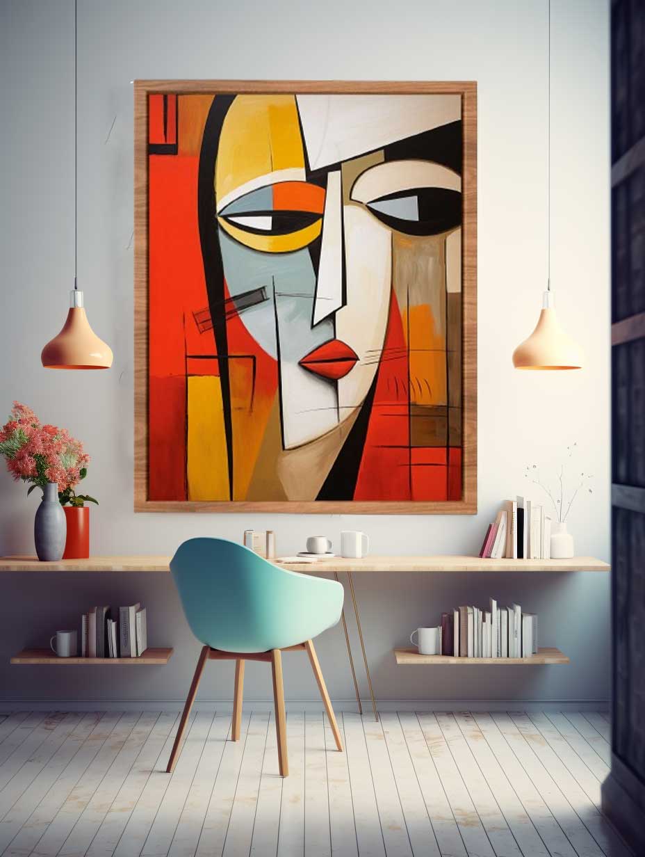 Contermporary Art Canvas Art Print