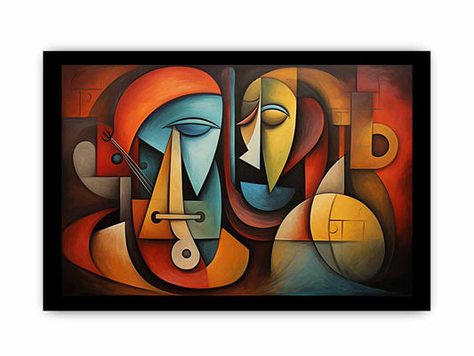 Cubism Art  Canvas Art Print